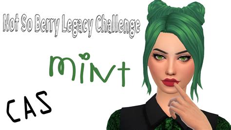 The Sims 4 Create A Sim Not So Berry Legacy Challenge 1 Cc List