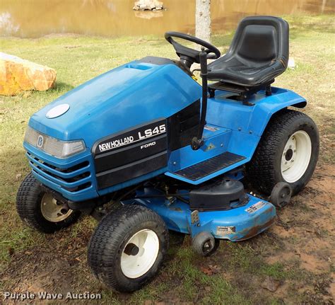 New Holland Ls45 Riding Lawn Mower In Choctaw Ok Item Fq9056 Sold