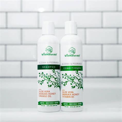 Eczema And Psoriasis Shampoo And Conditioner Set Wild Naturals