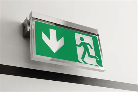 9 Inspired For Exit Sign 3d Model