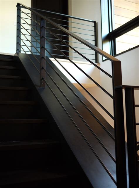 Best Black Metal Indoor Stair Railing 2023 Stair Designs