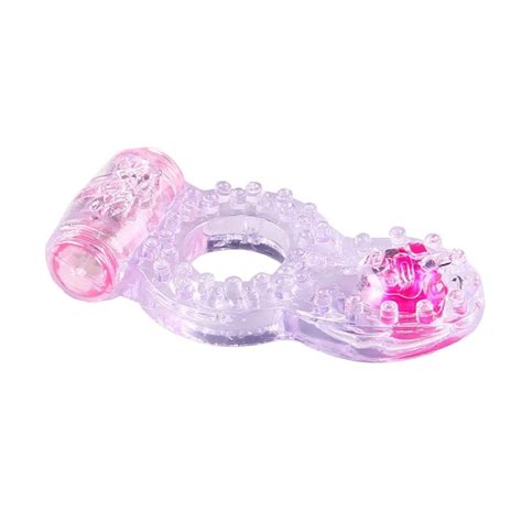1pc Vibrating Cock Ring Stretchy Delay Ejaculation Penis Ring Sex