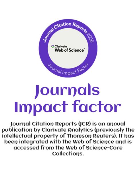 Journals Impact Factor List 2022 Open Access Journals