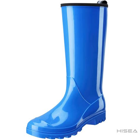 Womens Knee High Rain Boots Hisea