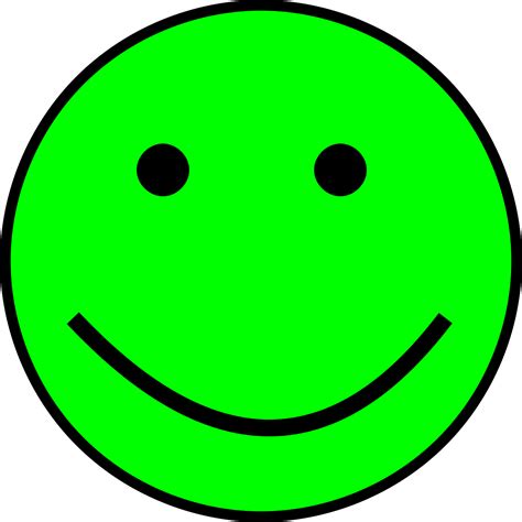 ยิ้ม เขียว เรียบง่าย กราฟิกแบบเวกเตอร์ฟรีบน Pixabay Pixabay