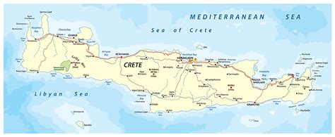 Sea Of Crete Worldatlas