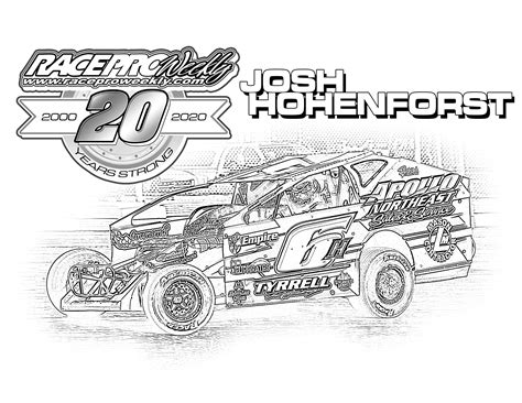 Some of the coloring page names are dirt track racing coloring neo coloring, late model coloring at colorings to and color, dirt late model coloring at colorings to and, coloring race cars late mode dirt track race picture, dirt late model drawing at explore collection of dirt late model drawing, dirt modified. Fan Zone: Coloring Pages - Race Pro Weekly