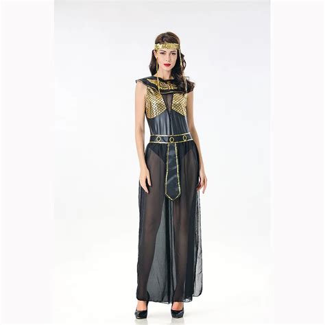 Free Shipping Adults Sexy Female Costumes Egyptian Queen Pharaoh Women Halloween Party Fancy