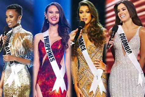 Best Winning Answers Of Miss Universe Queens Through The Decade 2010 2020