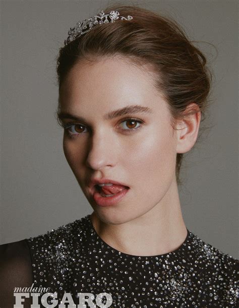 She has a slim figure which lily james facts. LILY JAMES in Madame Figaro Magazine, China February 2019 - HawtCelebs