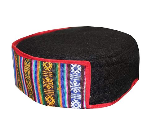 Zeki Mens Himachali Topi Cap Multicolour Clothing