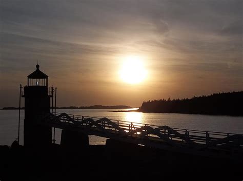 1920x1080px 1080p Free Download Sunset At Marshall Point Lighthouse