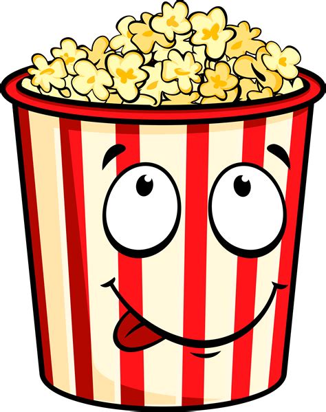 Cartoon Popcorn Images Clipart Best
