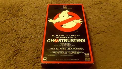 Ghostbusters Vhs Review Youtube
