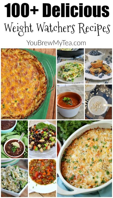 100 Delicious Weight Watchers Recipes You Brew My Tea