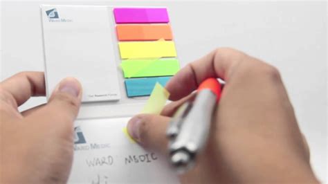 Portable Notepad With Sticky Note Tg1867 Youtube