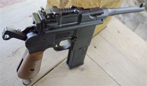 Umarex C96 Mauser Legends Co2 Blowback Bb Pistol Table Top Review