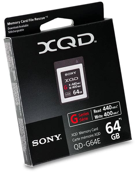 Sony 64gb Xqd Memory Card G Series Inspire Trading