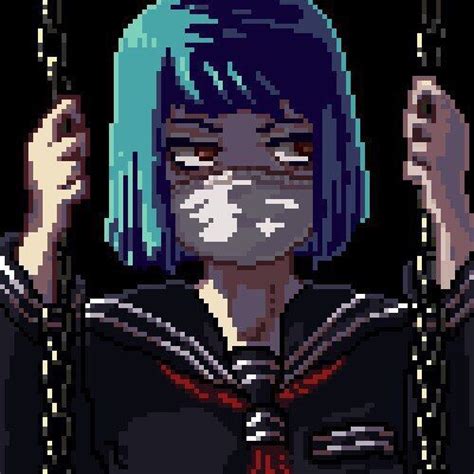 Катя Мацуда Anime Pixel Art Pixel Art Characters Pixel Art
