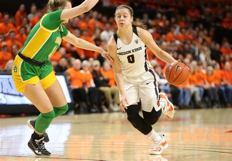 No 10 Oregon State Womens Basketball Responds With A Big Second Half