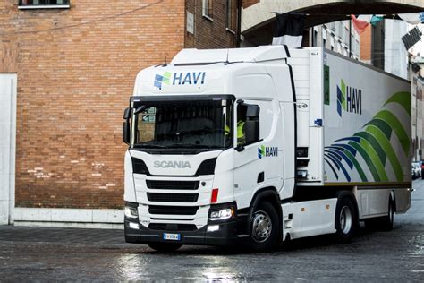 Havi Logistics, Italy, Tests Scania's New 13-litre Gas Engine