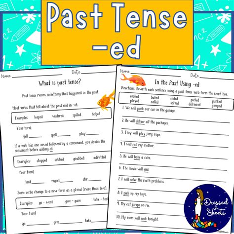 Past Tense Ed Made By Teachers