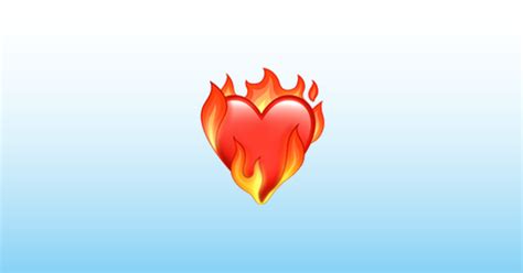 Cœur Enflammé Emoji ️‍🔥