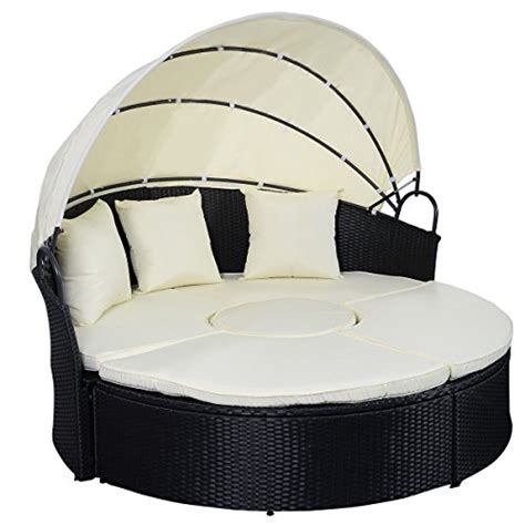 Most of our furnitures had been made en581 test report. TANGKULA Patio Furniture Outdoor Round Bed with ...