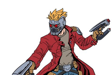 Guardians Of The Galaxy Starlord On Behance