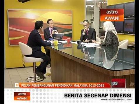 Ianya telah dilancarkan pada 6 september 2013 oleh yab timbalan perdana menteri malaysia. Pelan Pembangunan Pendidikan Malaysia 2013-2025 - YouTube