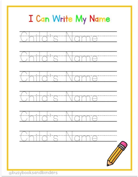 Custom Personalized Name Tracing Worksheet Printable Name Etsy 6a1