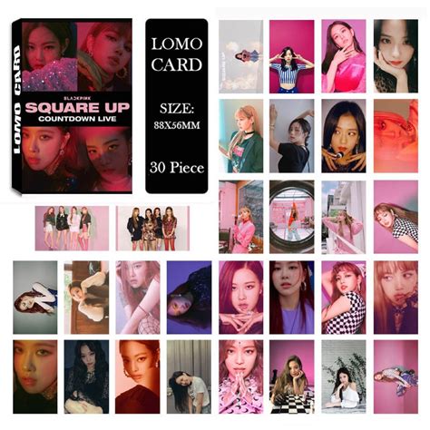 Youpop Kpop Blackpink Square Up Album Lomo Cards K Pop New Fashion Self