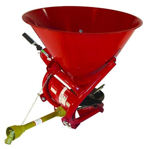 Tarter Fertilizer Spreader Red 850 Lb Capacity Augusta