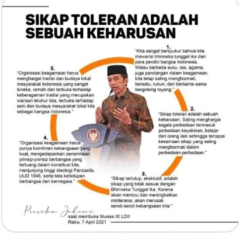 Toleransi Indonesia Perlunya Penerapan Sikap Bertoleransi Yang Tegas