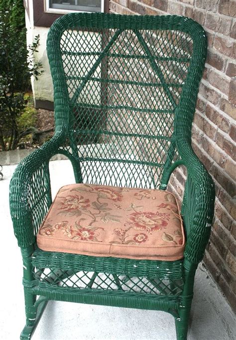 Free delivery and returns on ebay plus items for plus members. Wicker Rocker, Vintage Wicker Rocking Chair, Vintage ...