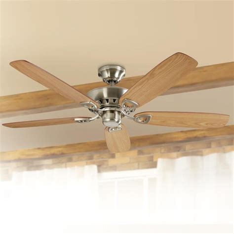 A ceiling fan can stop working properly for a variety of reasons. Harbor Breeze Paddle Stream Brushed Nickel 52-in LED ...