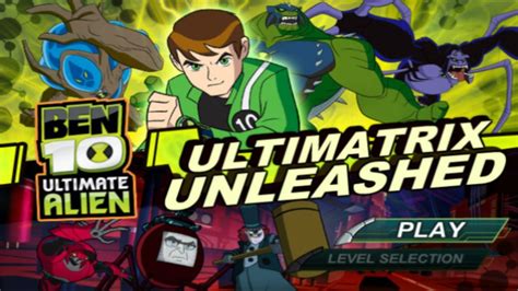 Cartoon Network Games Ben 10 Ultimate Alien Ultimatrix Unleashed