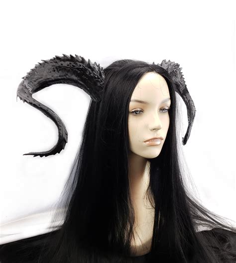 Large King Demon Horns For Costumes And Cosplay Cosplay Horns Demon
