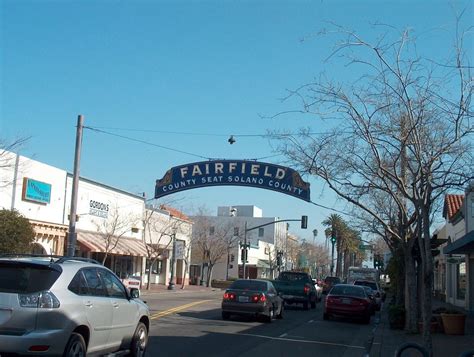 Fairfield Ca Fairfield Ca Downtown Fairfield In January Photo