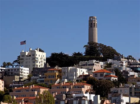 Free Stock Photo In High Resolution Coit Tower On Telegraph Hill
