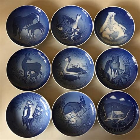 Bing And Grondahl Mothers Day Plates 9 Porcelain Catawiki