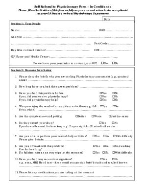 24 posts related to receptionist self evaluation form. self evaluation form for receptionist - Fill Out Online ...