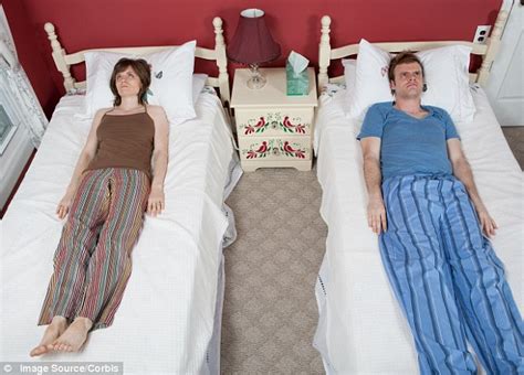 One In Six Couples Sleep In Separate Beds Daily Mail Online