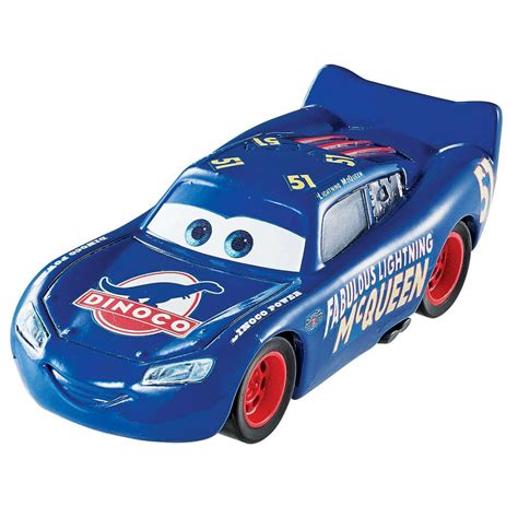 Disney Pixar Cars 3 Fabulous Lightning Mcqueen Vehicle With Bonus Card