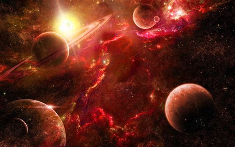 Outer Space Wallpaper Planets Wallpapersafari
