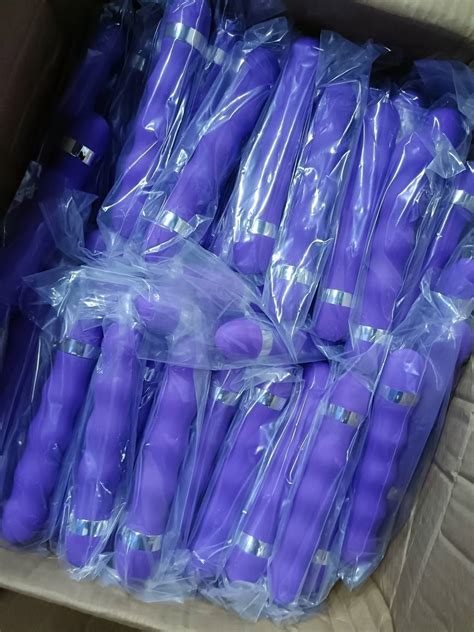 wholesale adult toys long thread av wand vibrator g spot massage stick anal dildo for women