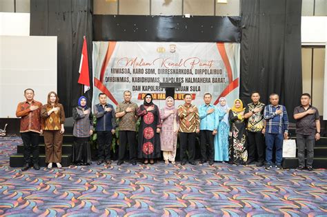 Gelar Kenal Pamit Pejabat Kapolda Malut Sampaikan Terima Kasih Kepada