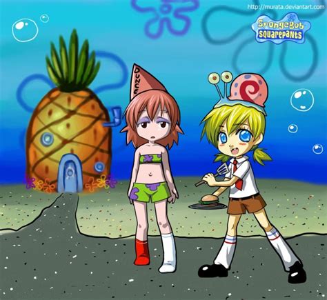 Spongebob And Patrick By Murata On Deviantart Spongebob Squarepants Tv Show Spongebob Anime