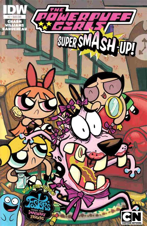 Powerpuff Girls Super Smash Up 2 Subscription Cover Idw