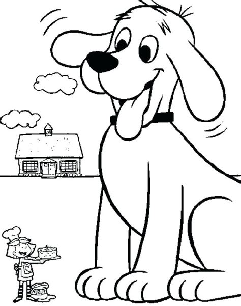 Clifford Coloring Pages At Free Printable Colorings